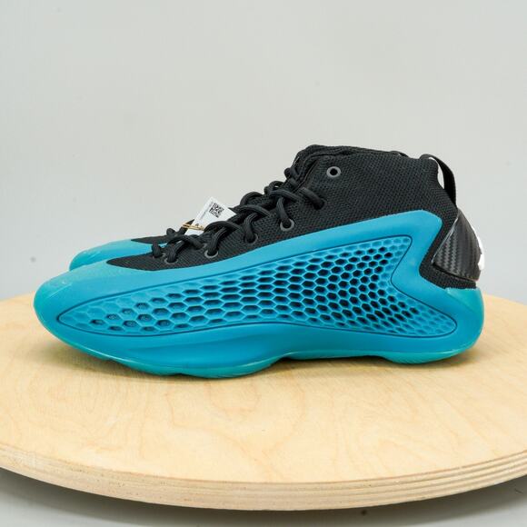 Mens 5.5 /‎ Womens 6.5 - Adidas AE 1 Shoes New Wave Blue Basketball Edwards main image 5